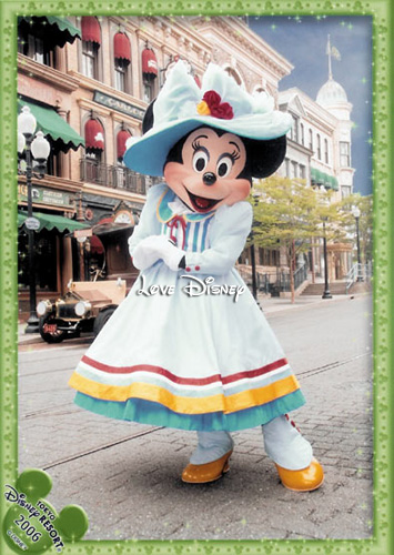 ミニーの限定画像！スペシャルフォト＆サイン | Love Disney