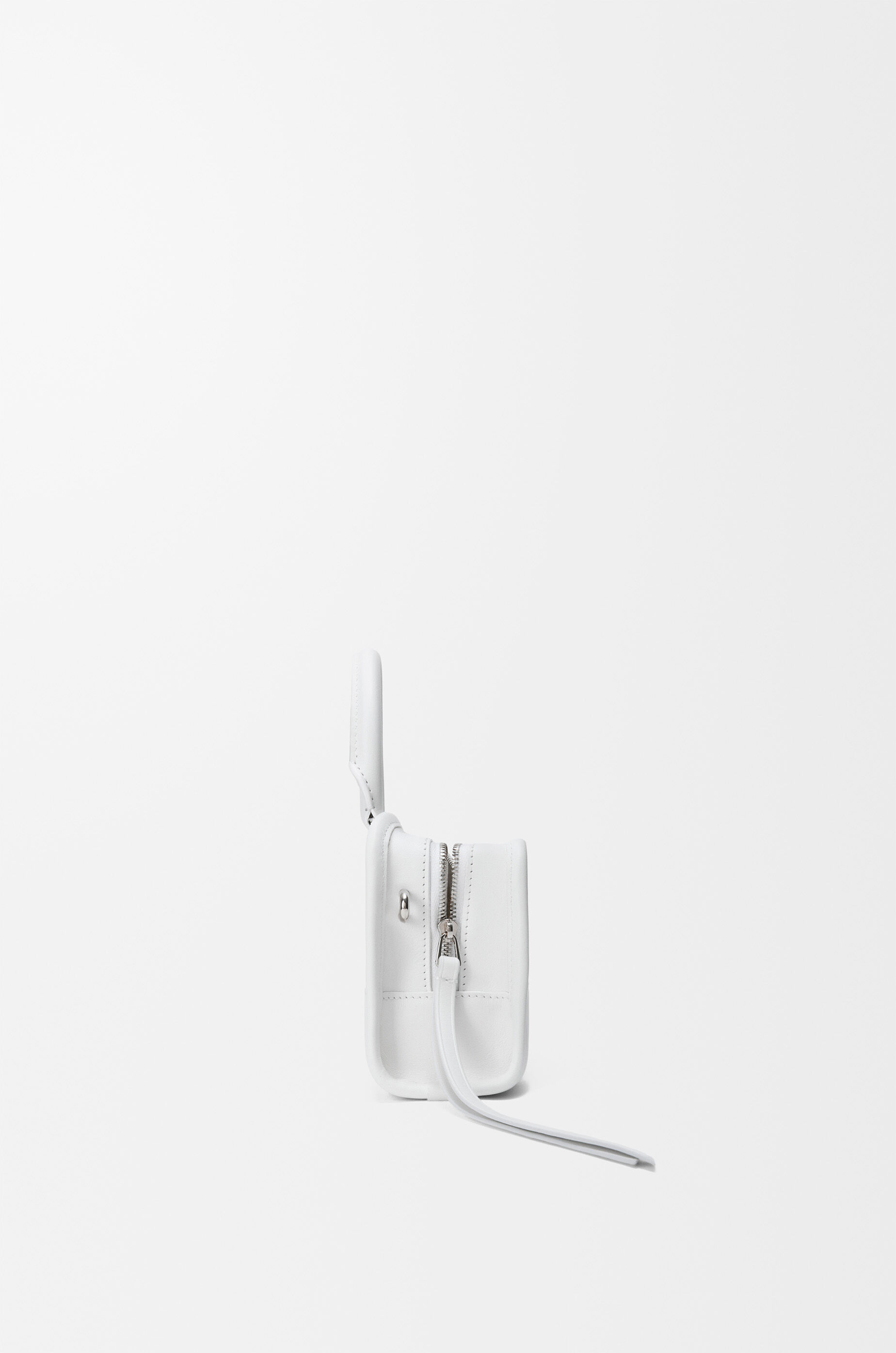 Mini Amazona 180 bag in soft calfskin White - LOEWE USA Official