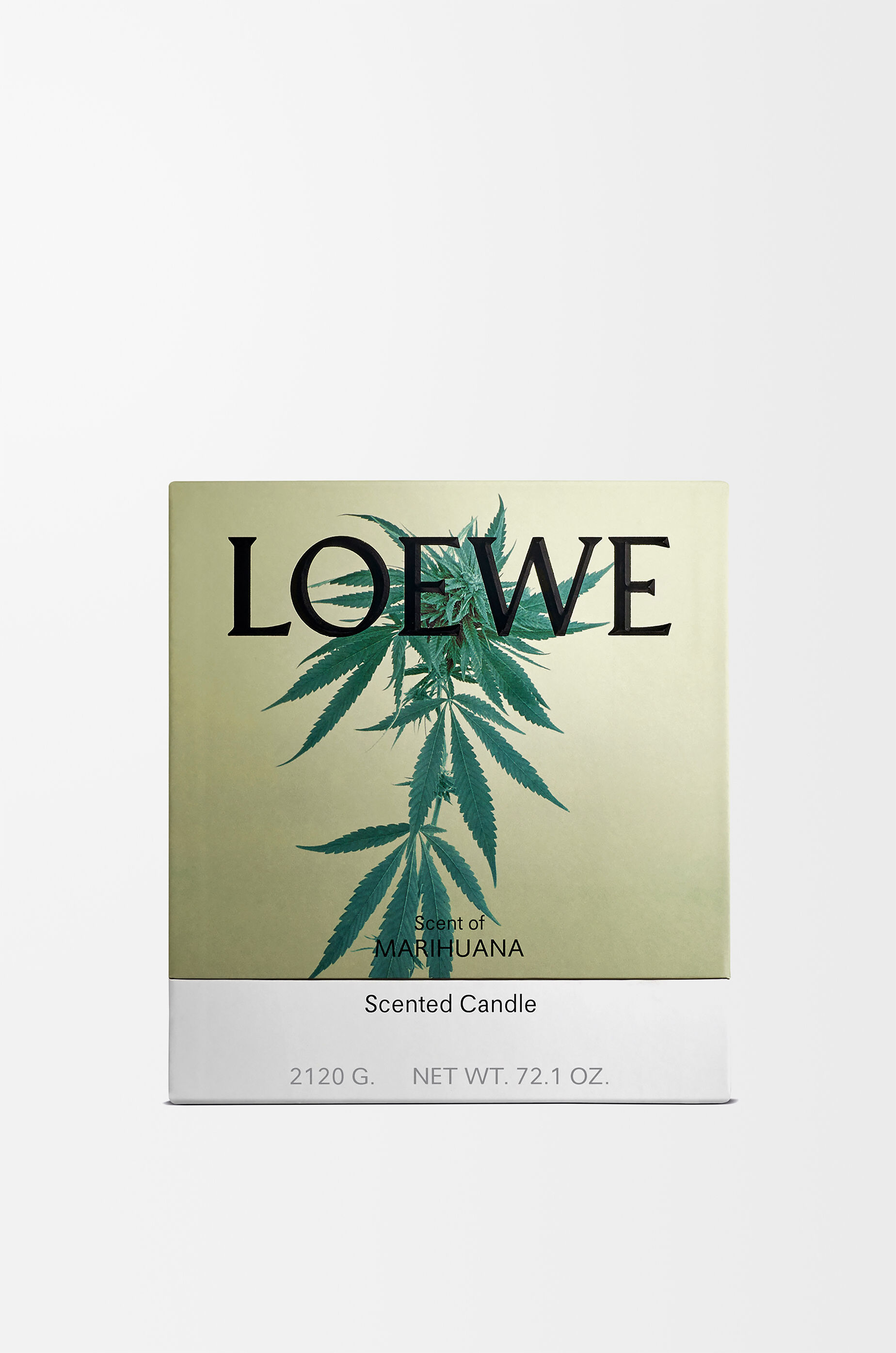 Large Scent of Marihuana candle Green - LOEWE USA Official Website
