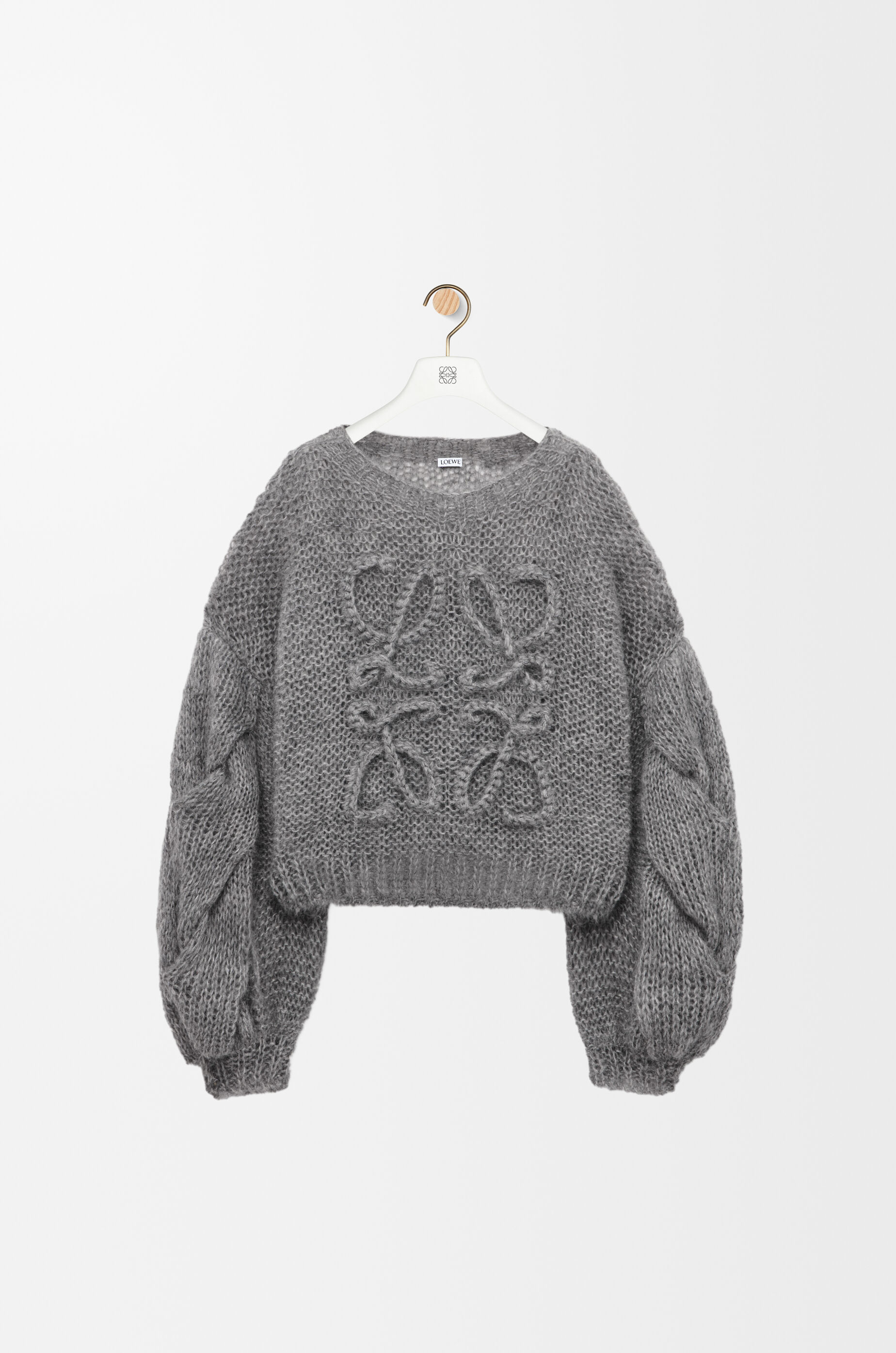 アナグラム セーター (モヘア) グレー - LOEWE Japan official website