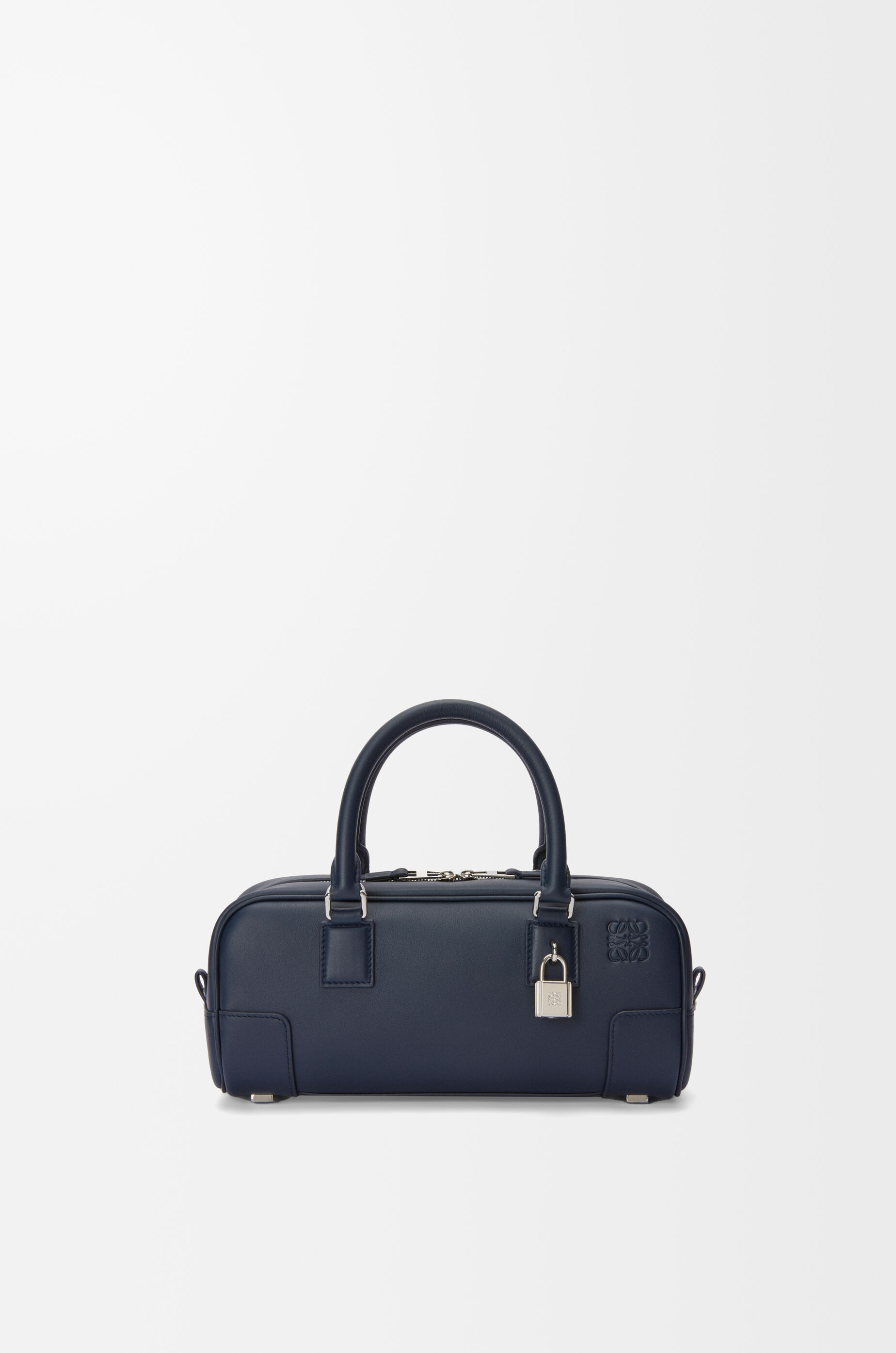 Amazona 23 cropped bag in nappa calfskin Blue - LOEWE