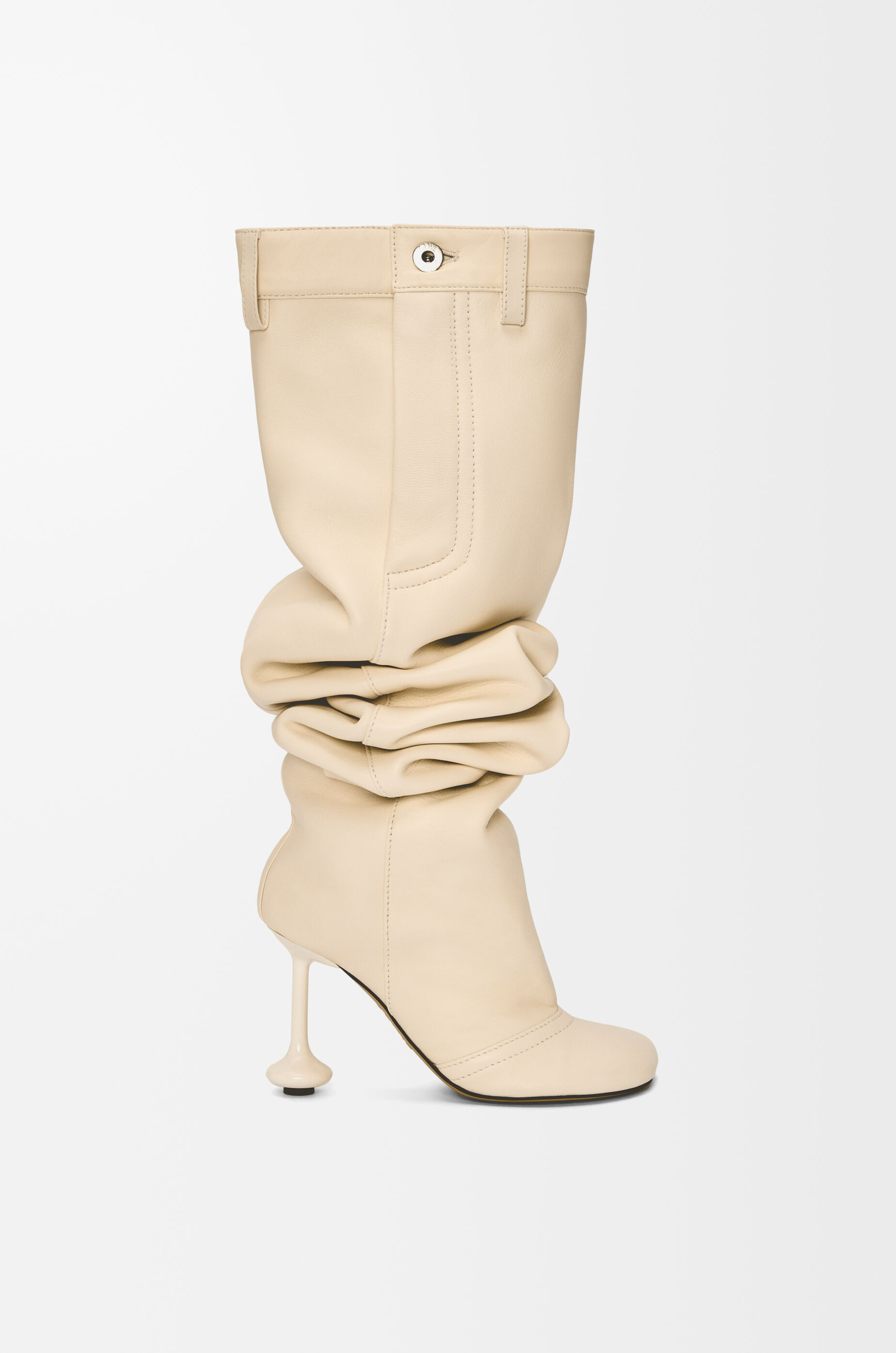 トイ パンタ オーバーニーブーツ（ナパラム） ベージュ - LOEWE Japan