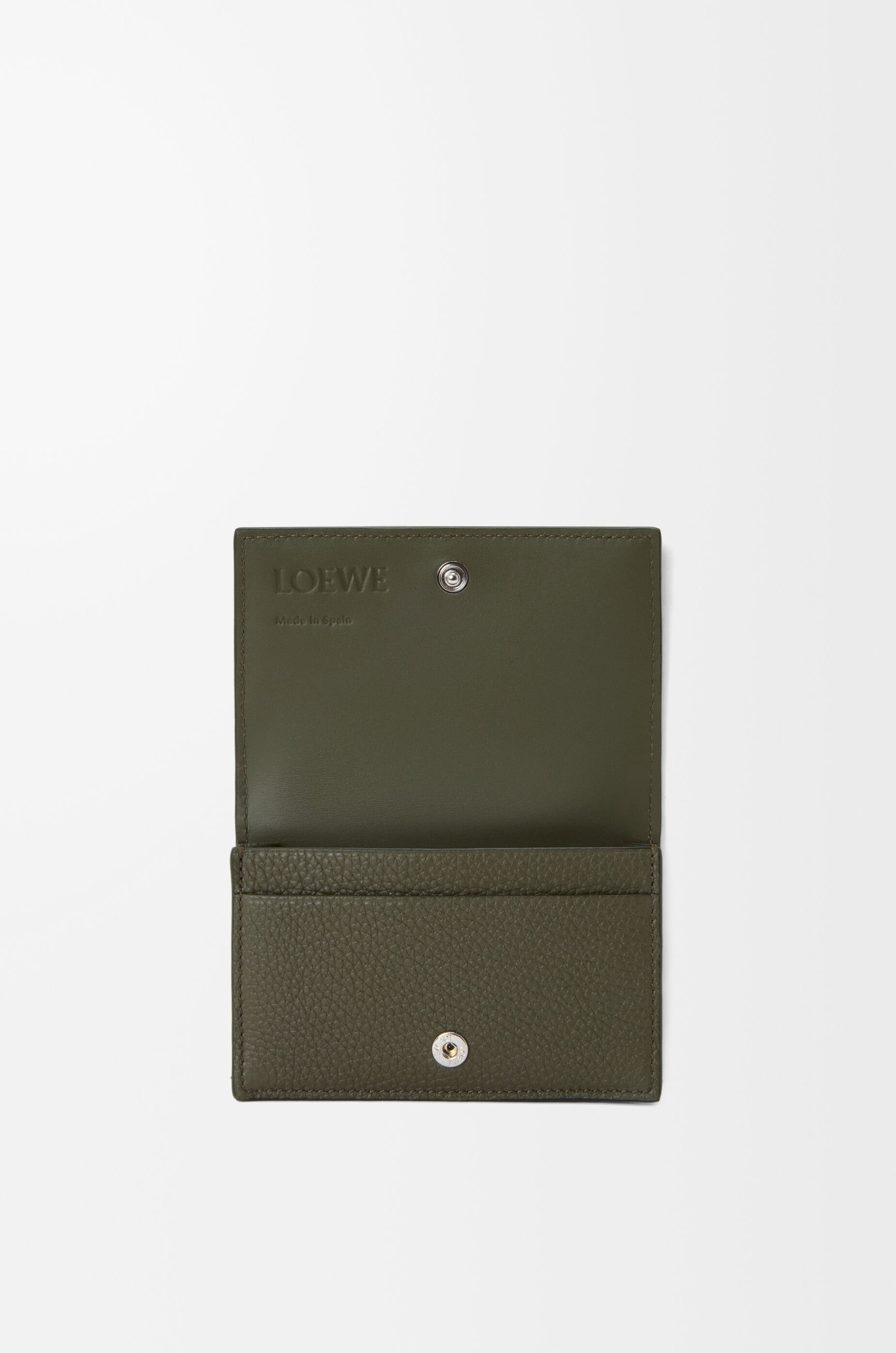 ビジネスカードホルダー（ソフトグレインカーフ） グリーン - LOEWE