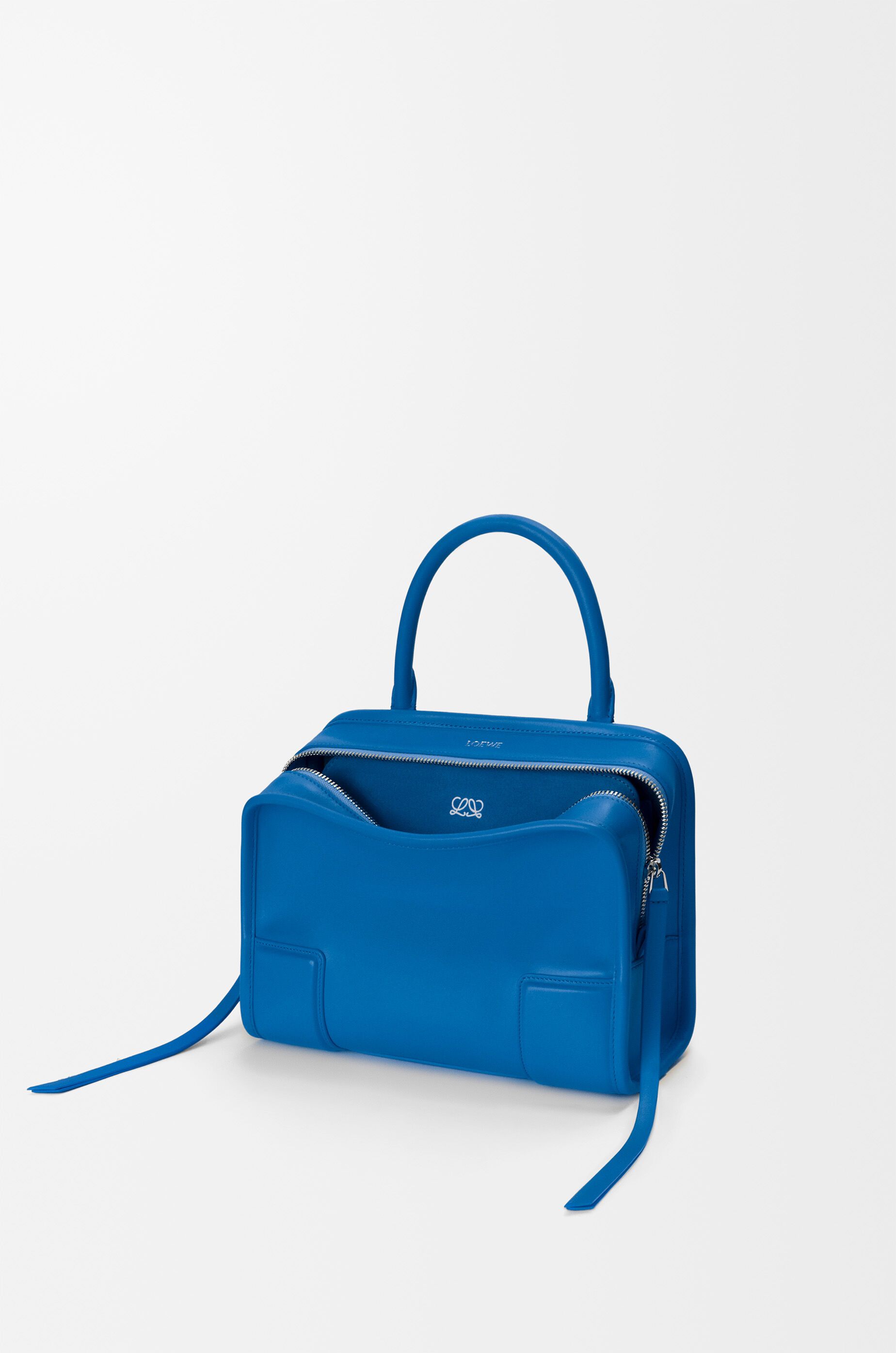Small Amazona 180 bag in soft calfskin Blue - LOEWE USA Official