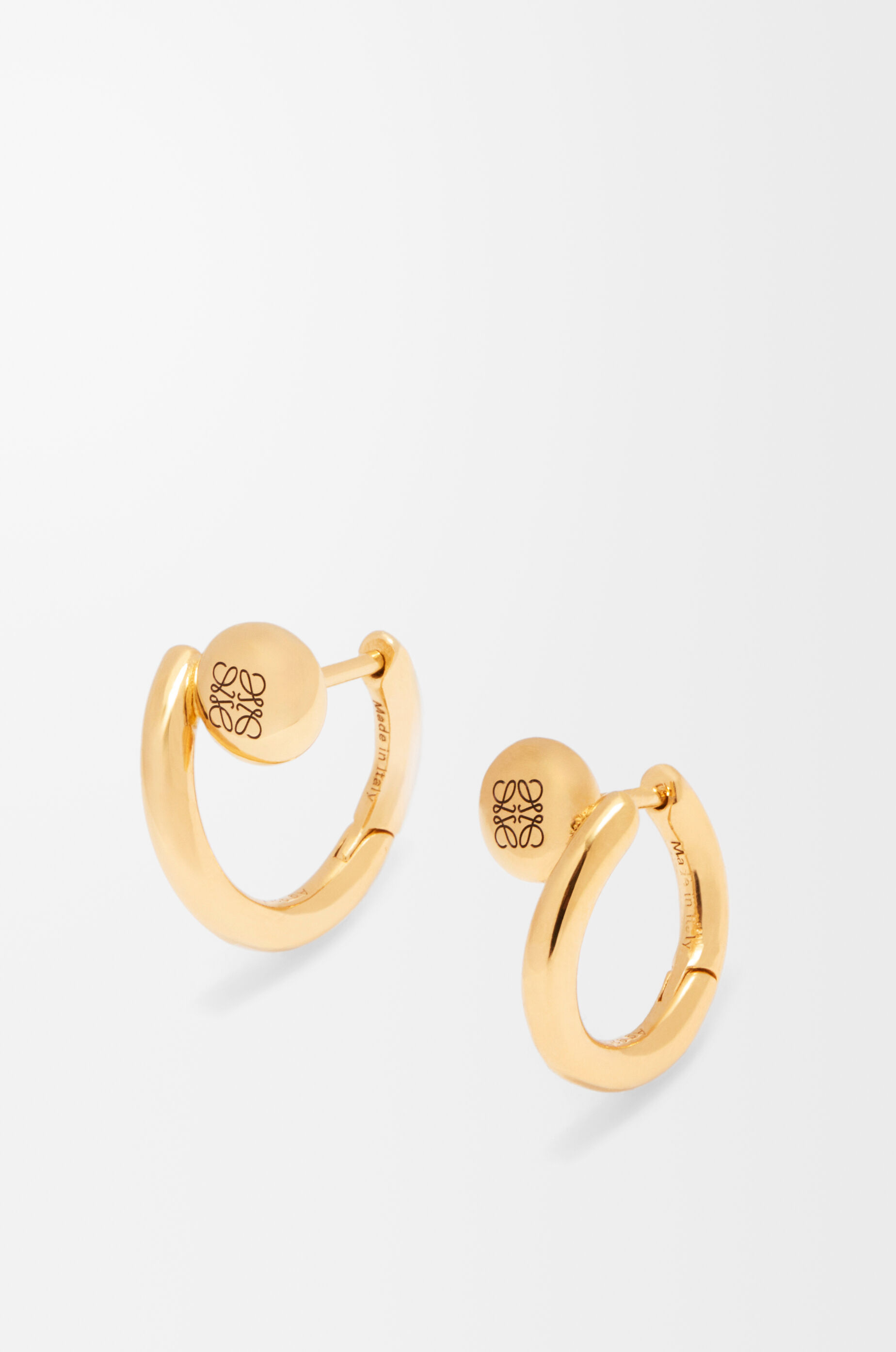 アナグラム ペブル フープピアス ミニ（スターリングシルバー