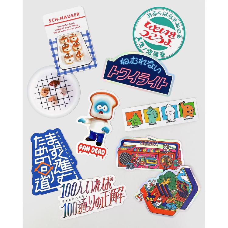 クリエイターズサーカス ステッカー 大サイズ HUMAN ROBOT PANDEAD