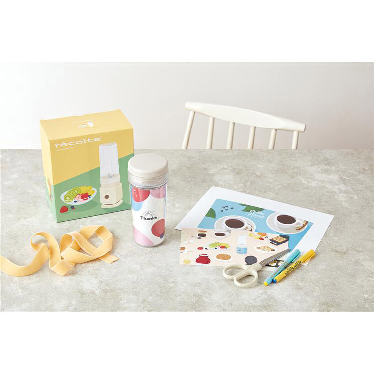 レコルト ソロブレンダー シエル 300ml ホワイト(ホワイト): ホーム