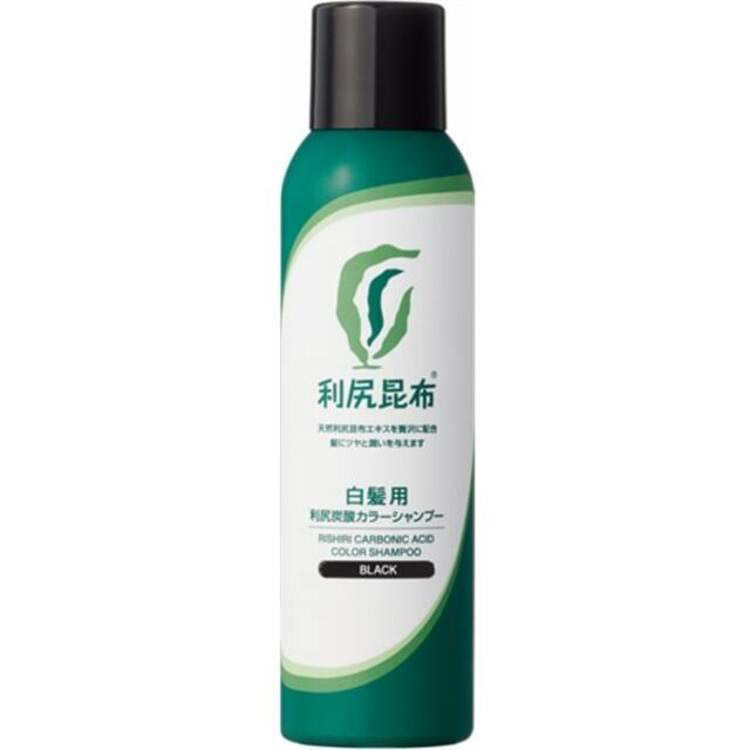 炭酸 カラーシャンプー ブラック 180g(ブラック): コスメ