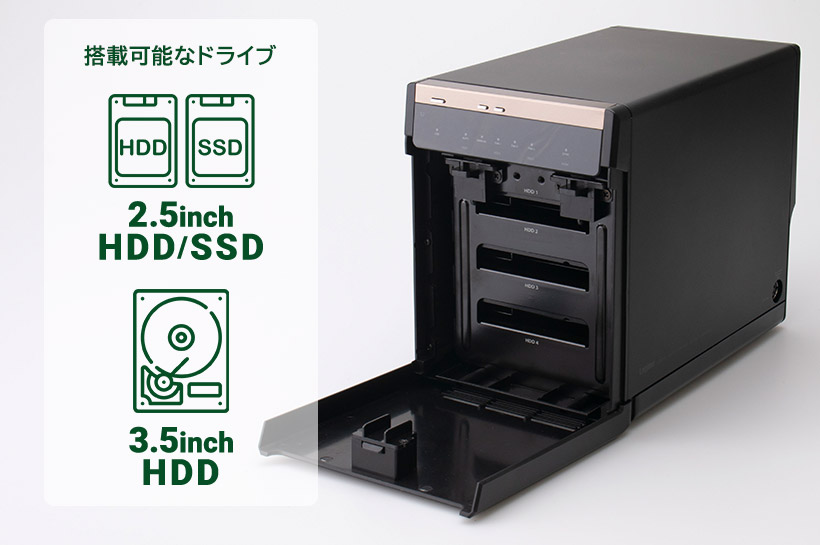 HDD/SSDケース 4ベイ USB3.1 (Gen2) LGB-4BNHUC Amazon.co.jp: ロジテック HDDケース USB3.1 (Gen2) 4ベイ 3.5/2.5
