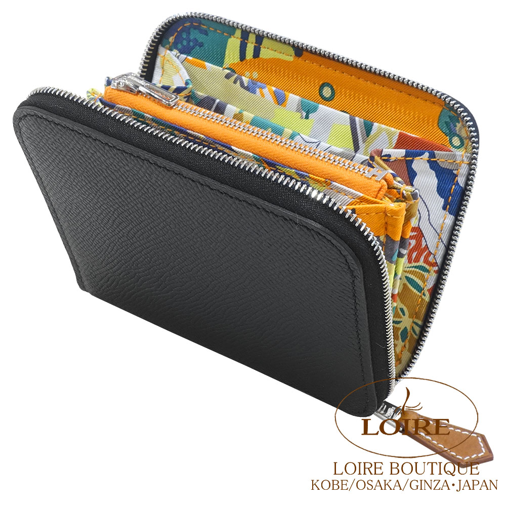 エルメス　シルクインコンパクト　キャバン　ノアール エルメス シルクインコンパクト キャバン ノアール - メルカリ