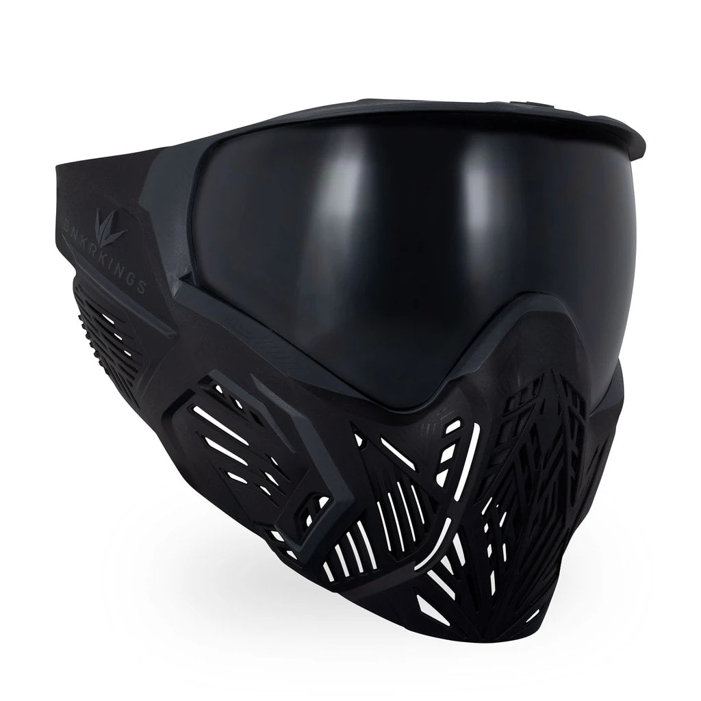 Bunkerkings CMD Goggle - Black Samurai – Lone Wolf Paintball
