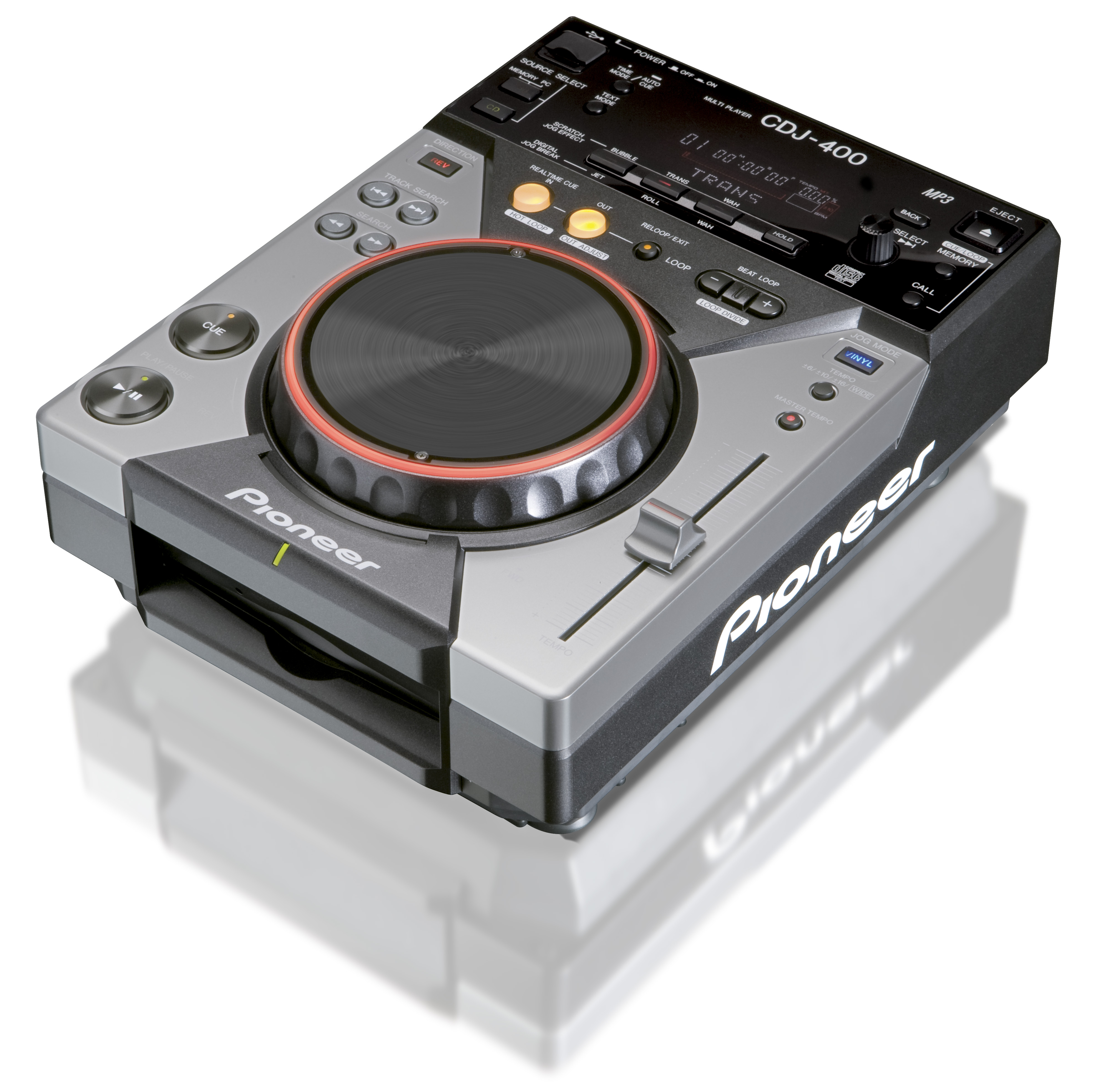 Pioneer DJ CDJ-400 - Digital CD Deck With MP3 & USB