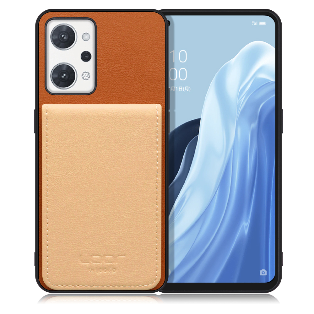LooCo Official Shop / [ LOOF BASIC-SHELL SLIM CARD ] OPPO Reno7 A