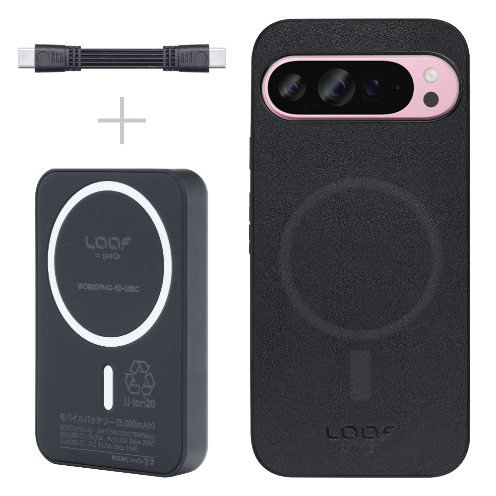 LooCo Official Shop / [ Mag+ BATTERY-SHELL ] Google Pixel 9 Pro XL