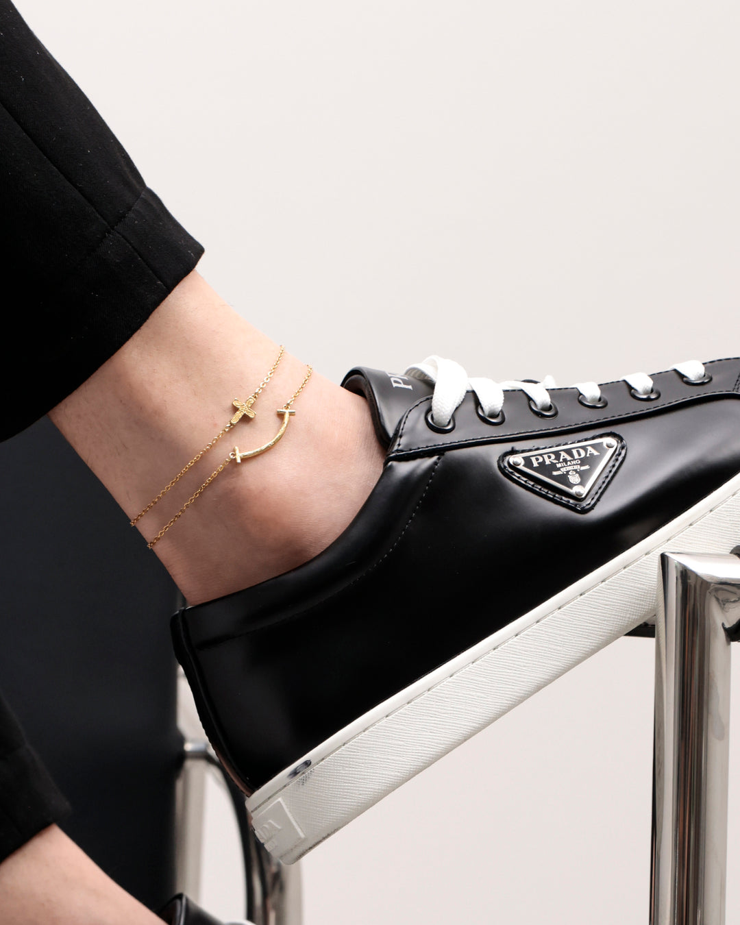 ハワイアン T字 アンクレット／316Lステンレス｜LOSEFORD 公式通販