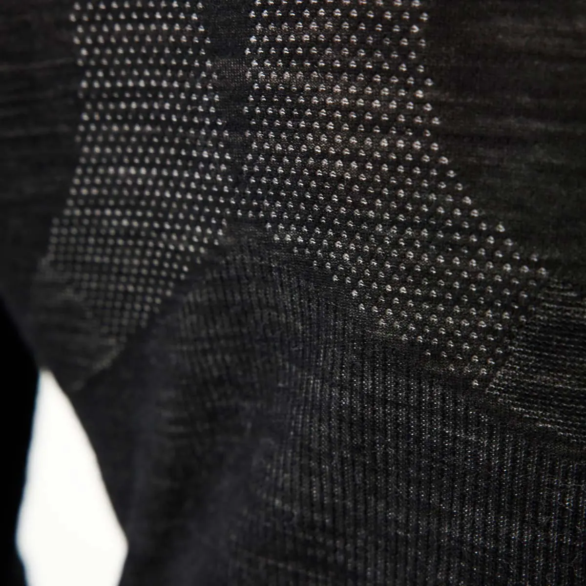 OUTLET】ウィメンズ イントラニットメリノ200 1/4ジップ (ブラック