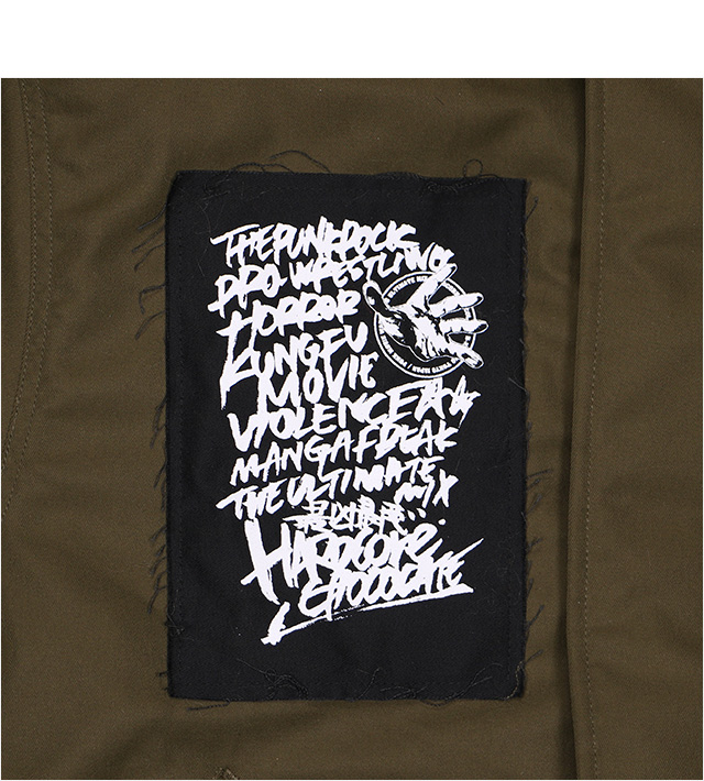 ハードコアチョコレート) HARDCORE CHOCOLATE M-51 HARDCCモッズコート