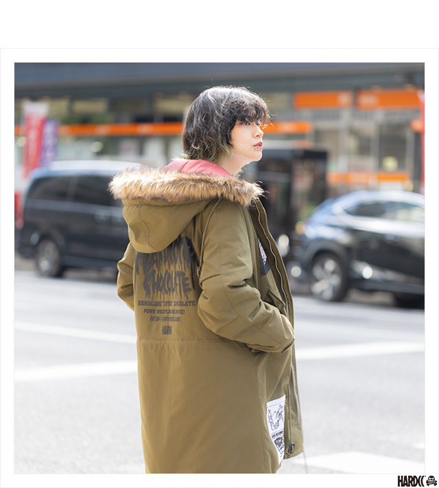 ハードコアチョコレート) HARDCORE CHOCOLATE M-51 HARDCCモッズコート