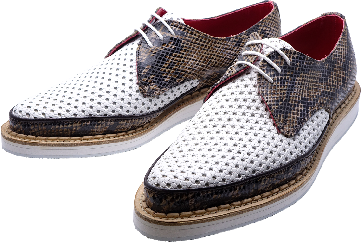 Summer Creepers by George Cox Snake & White - Lewis Leathers Japan