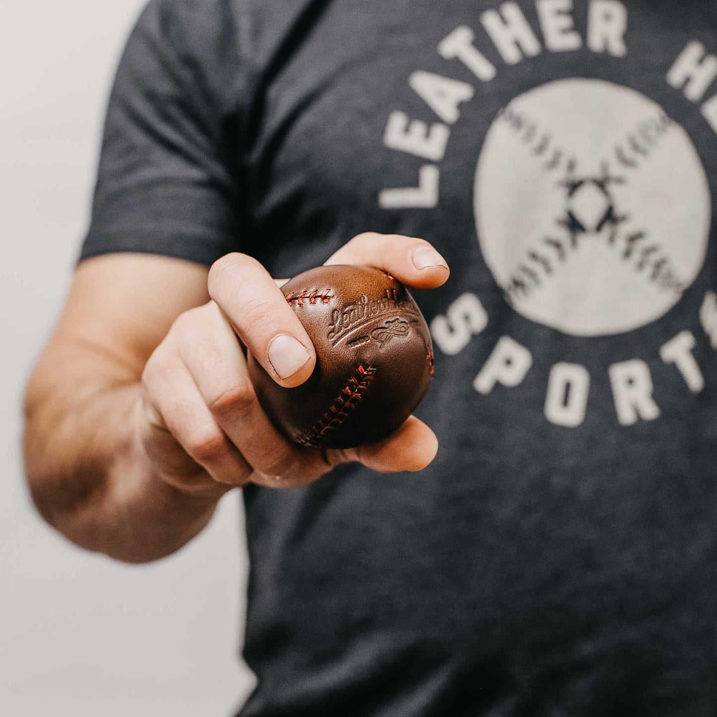 Chromexcel with Red Stitch Lemon Ball – Leather Head Sports