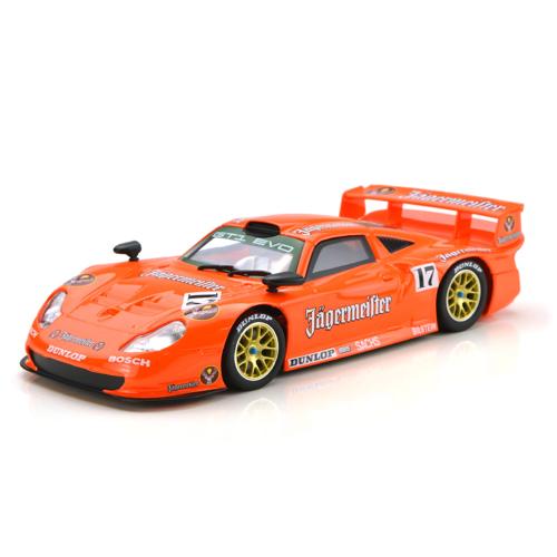 MR SlotCar MR1024 Porsche 911 GT1 Evo No.17 Jagermeister Tribute