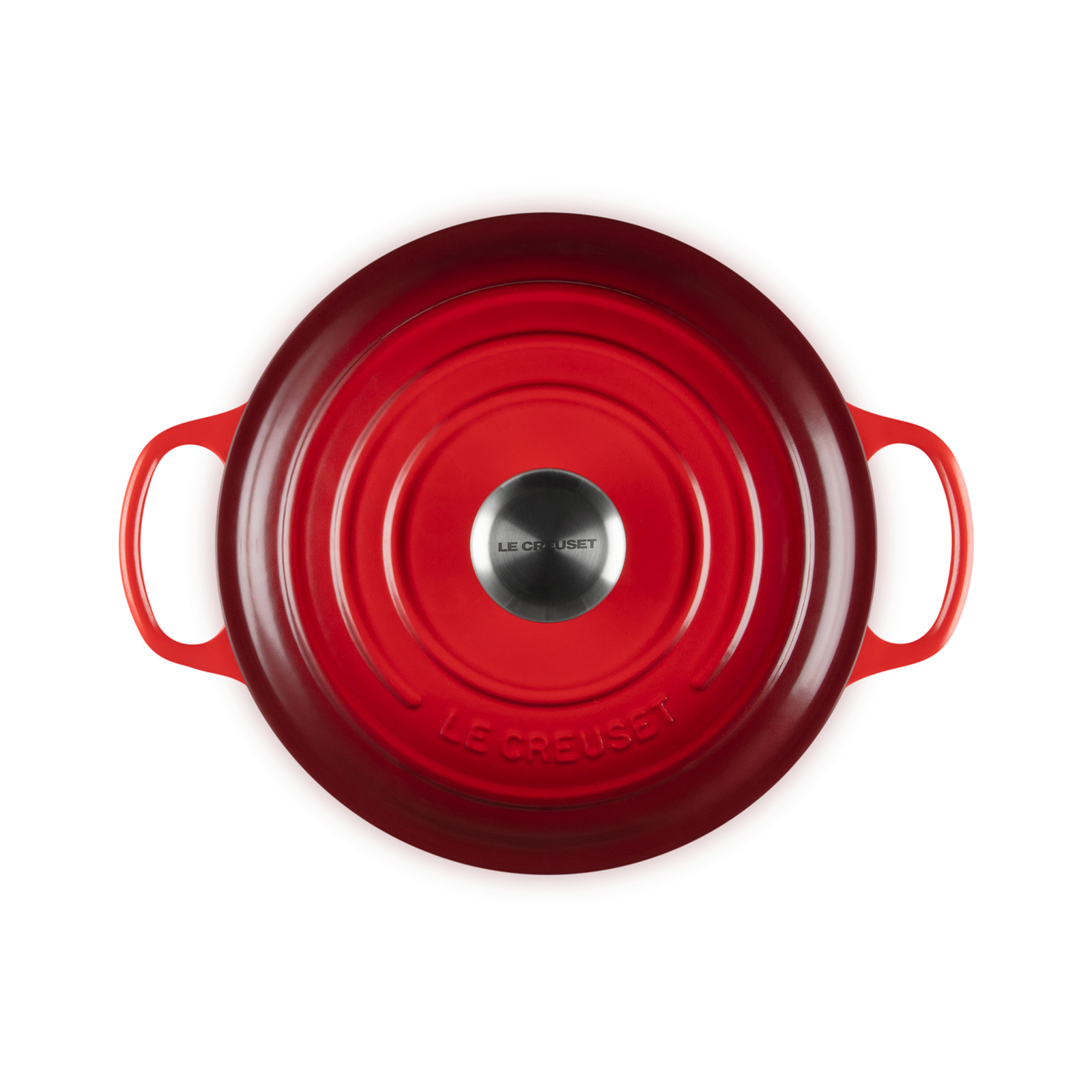 シグニチャー ココット・ジャポネーズ 24cm チェリーレッド (シルバー