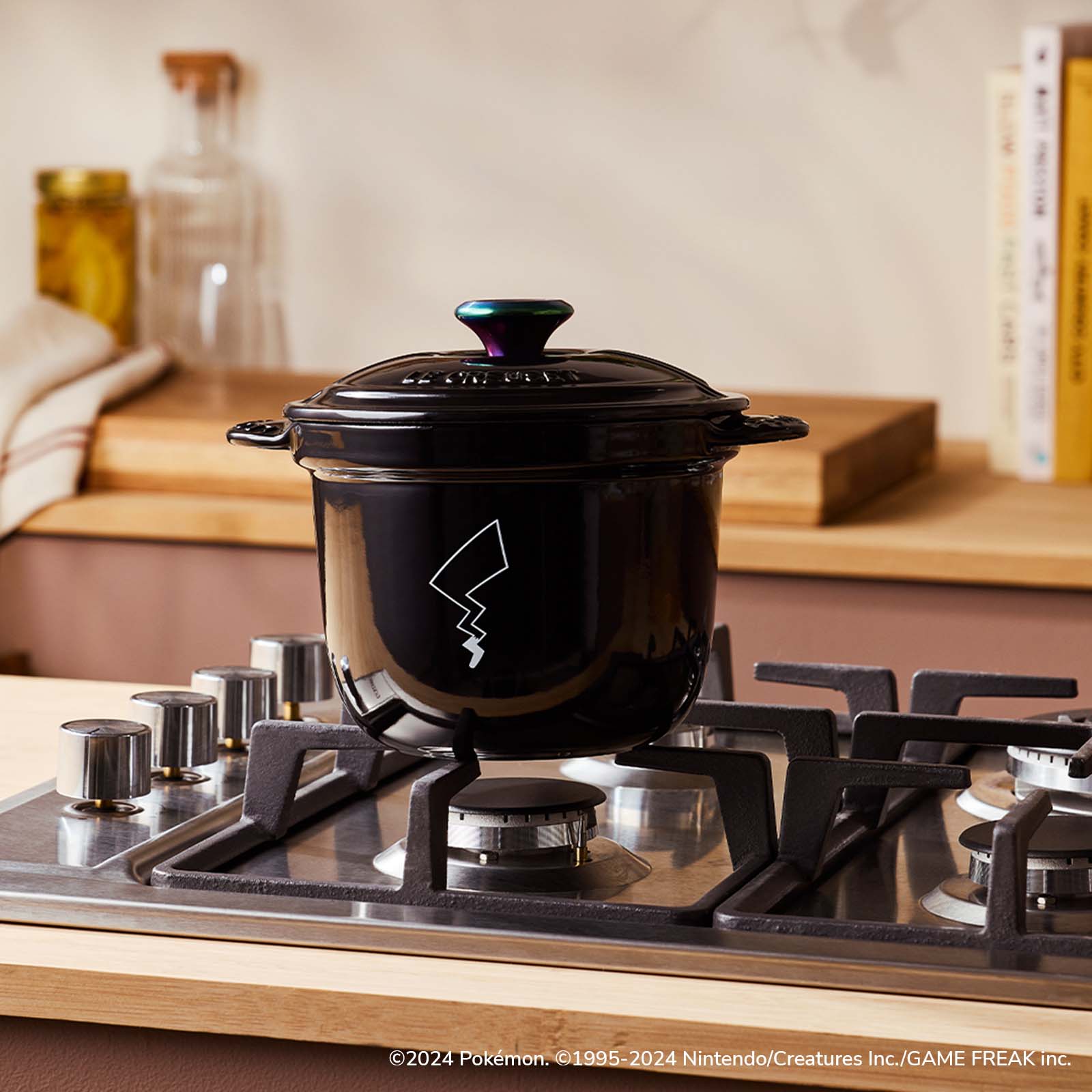 LE CREUSET ココット・エブリィ 18 ネクター（イリディセントツマミ