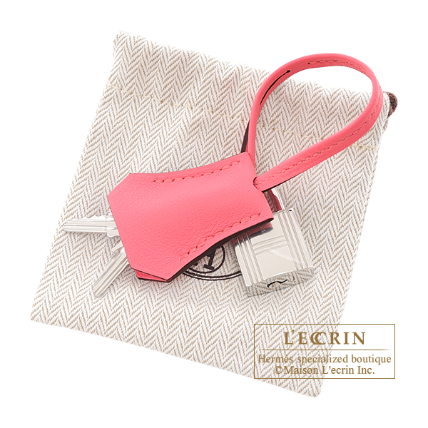 エルメス バーキン25 ローズアザレ スイフト シルバー金具 | エルメス