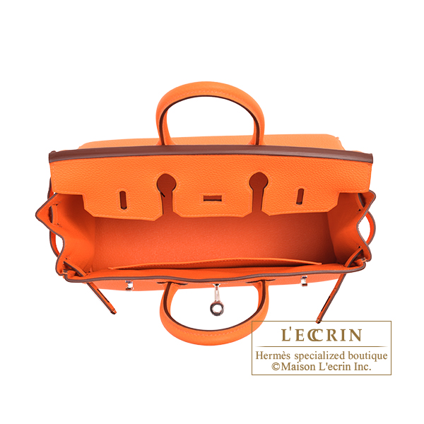 エルメス バーキン25 オレンジミニアン トゴ シルバー金具 | エルメス