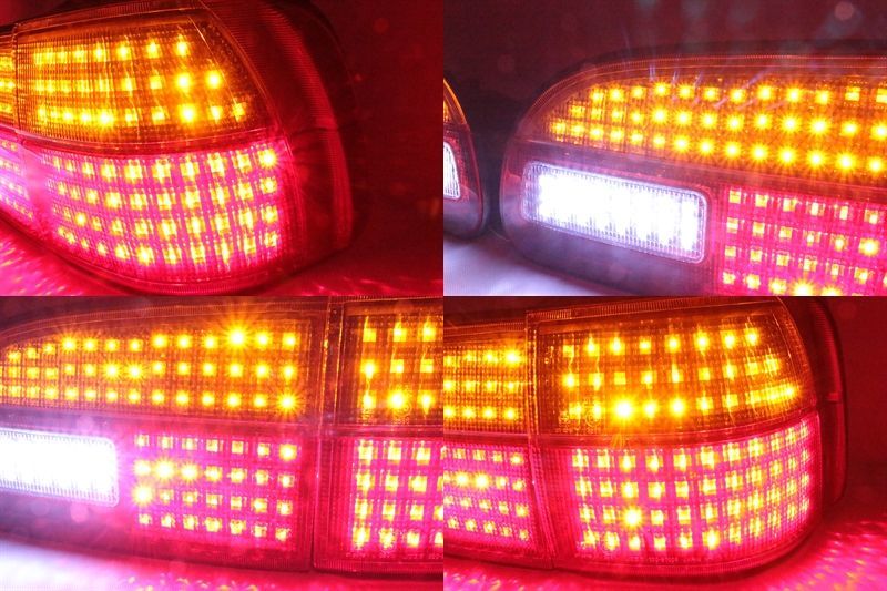 デリカスペースギア フルLEDテール ウィンカー延長 - LED Custom Factory