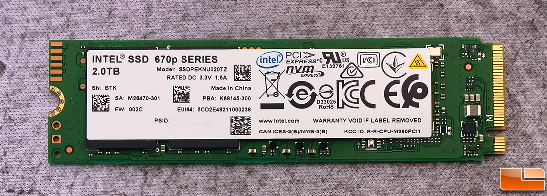 Intel SSD 670p 2TB SSD Review - Legit Reviews