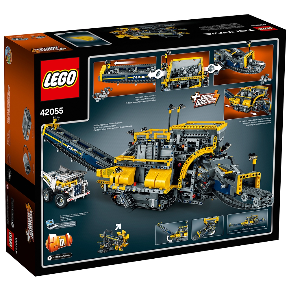 Bucket Wheel Excavator 42055 | Technic™ | Buy online at the