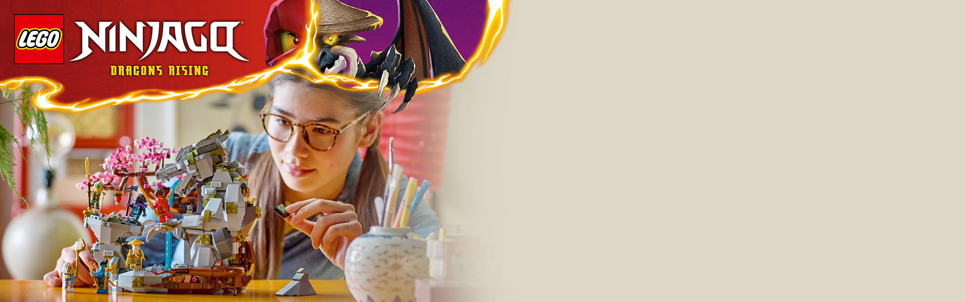 Dragon Stone Shrine 71819 | NINJAGO® | Buy online at the Official