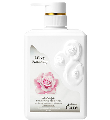 ラディアンスボディシャンプー ダマスクローズ 600ml｜Leivy Naturally
