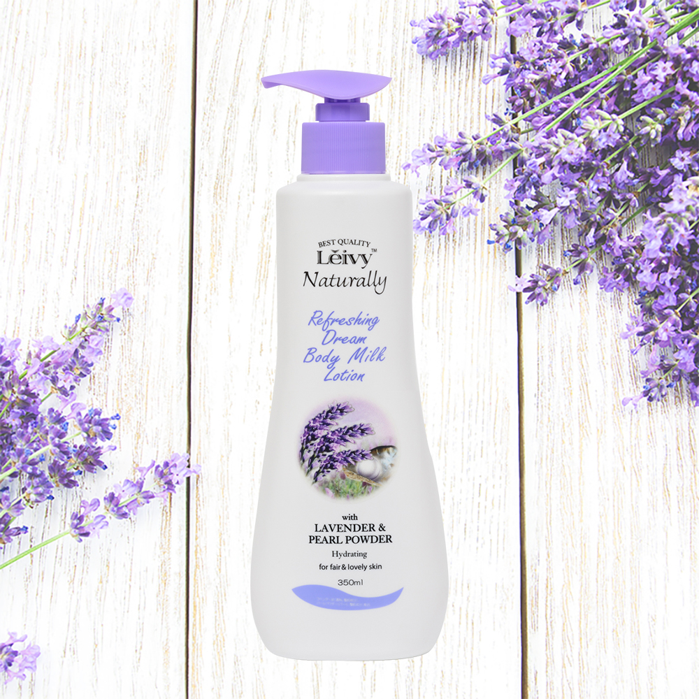 レイヴィーボディミルキーローションラベンダー350ml｜Leivy Naturally