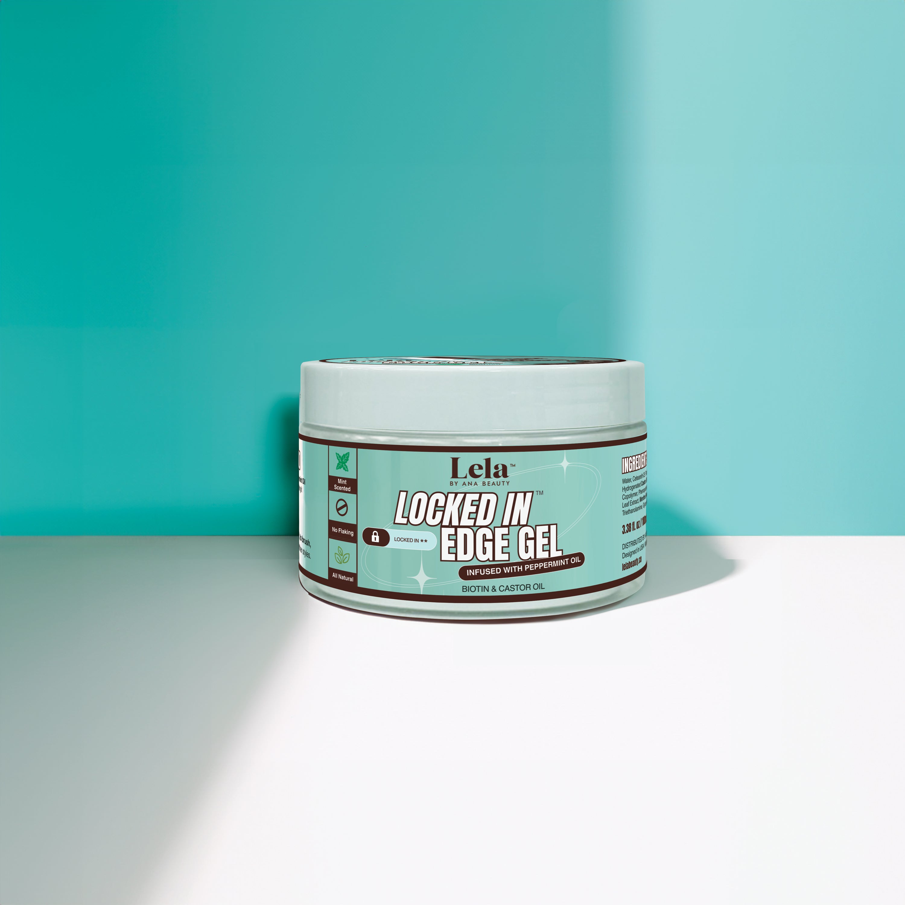 Locked In™ Edge Gel Peppermint Oil – Lela Beauty
