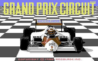 Grand Prix Circuit - Commodore 64 Game - Download Disk/Tape, Music
