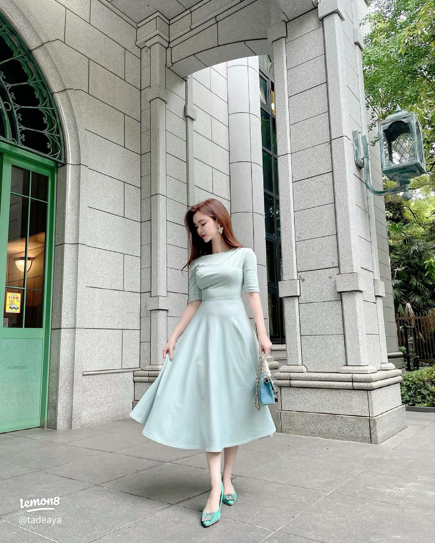 爽やかミントグリーンワンピース♡ | TadeAyaが投稿したフォトブック