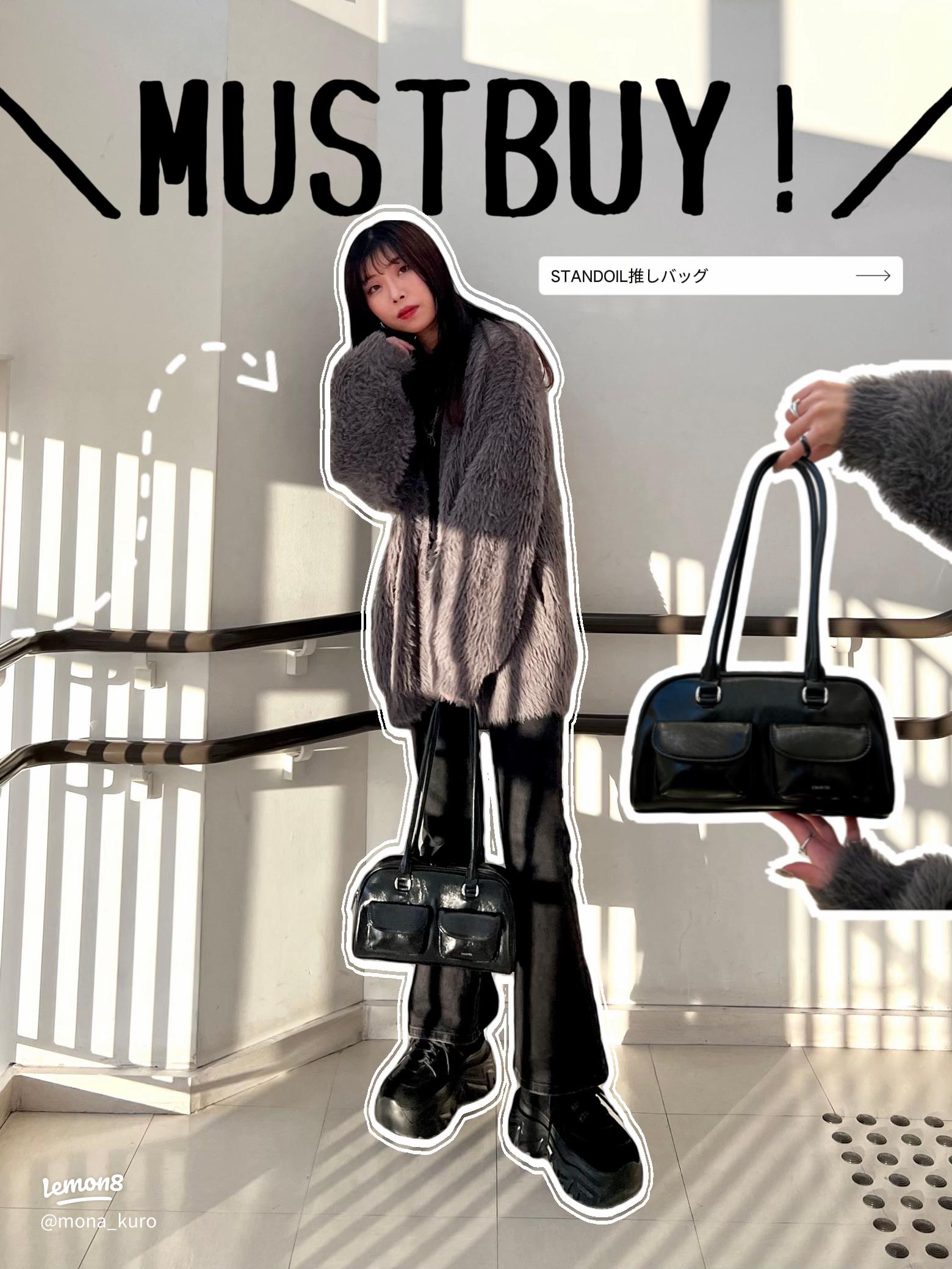 韓国の人気ブランドSTAND OILの黒バッグ紹介🖤