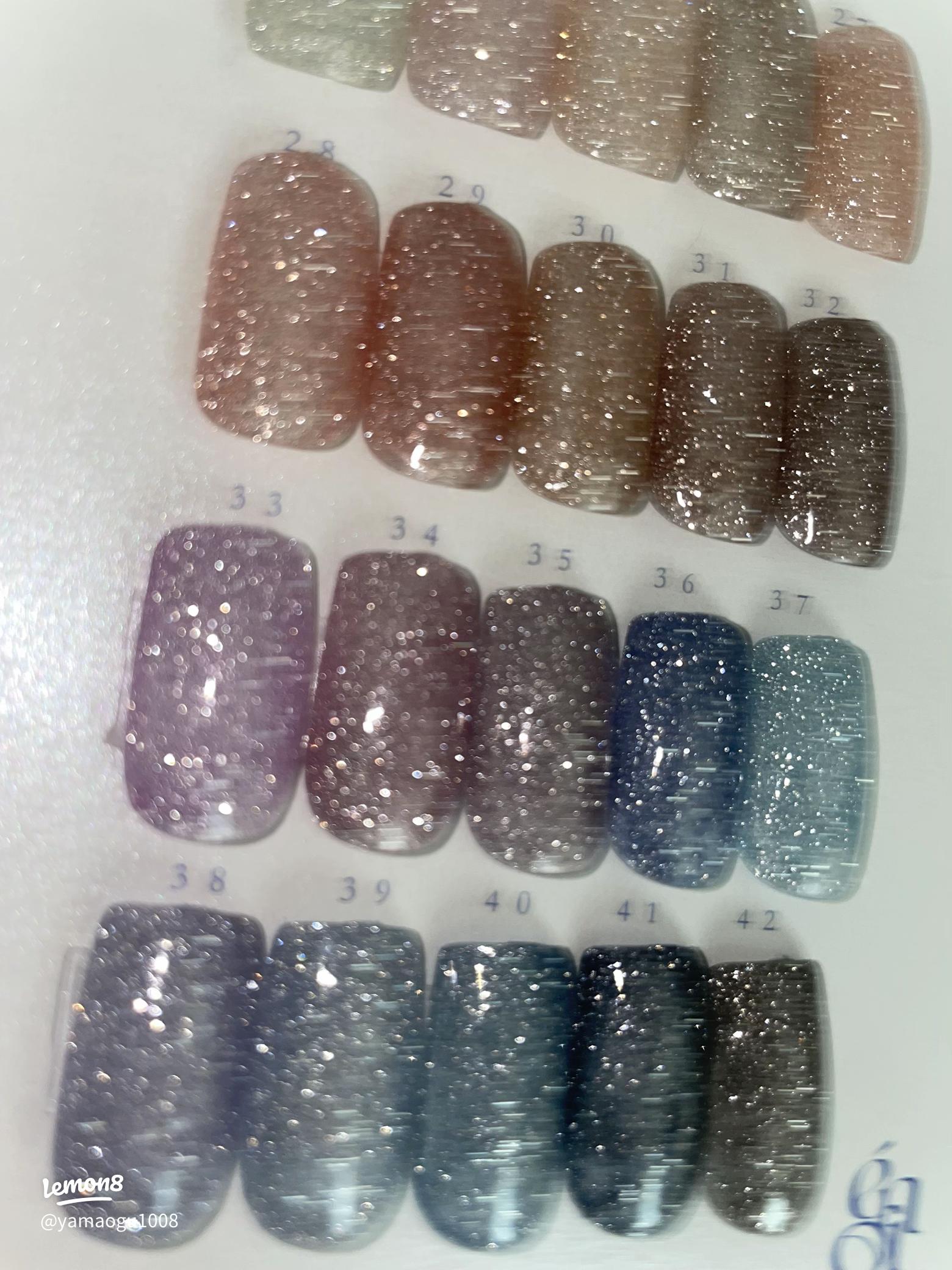 冬にぴったりのenoiダイヤモンドフラッシュカラーチャート