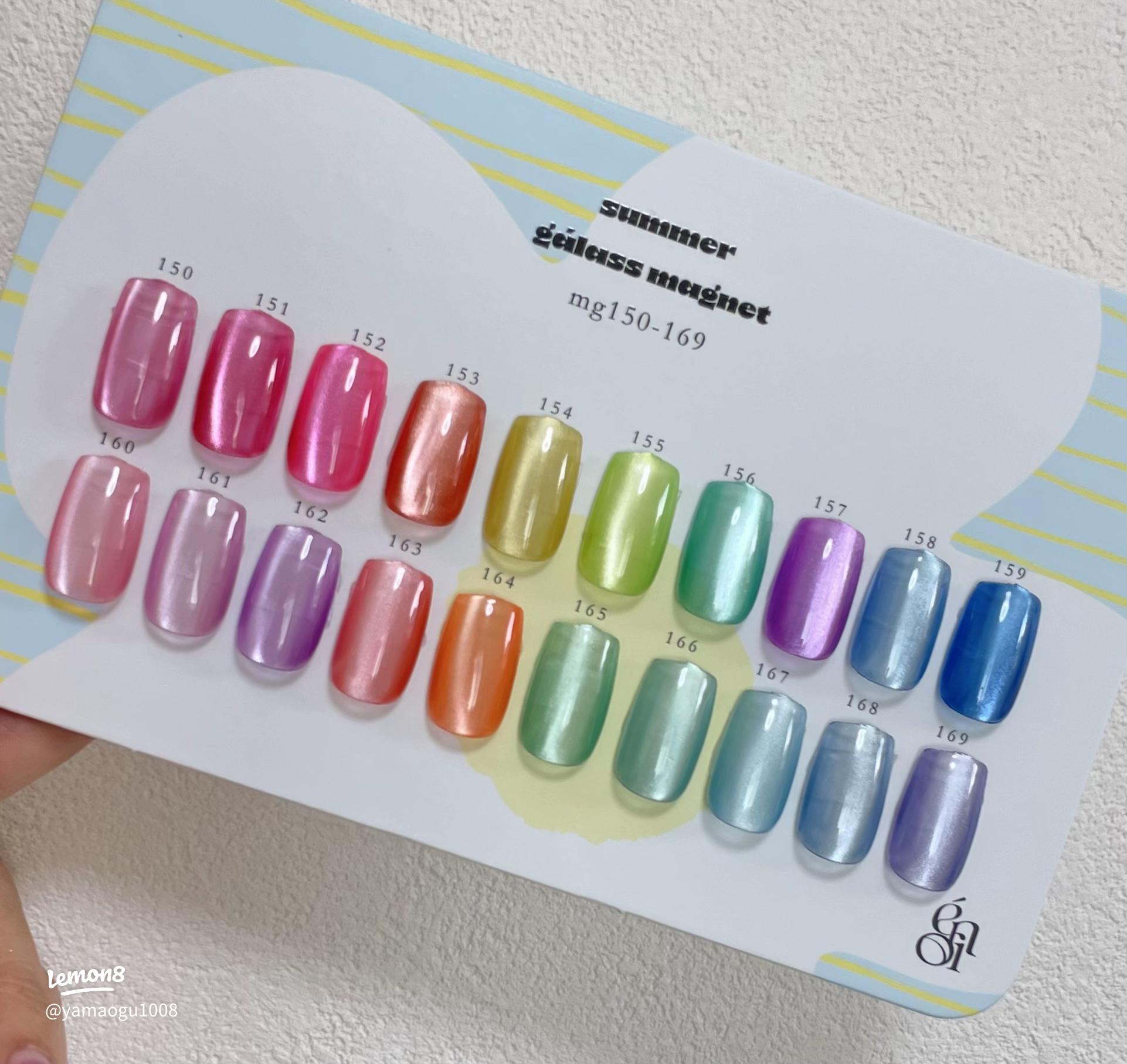 enoi ガラスマグ mg150〜mg169 20色セット enoi ガラスマグ 20色セット