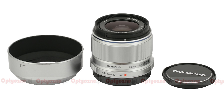 Olympus M.Zuiko Digital 25 mm f/1.8 review - Build quality