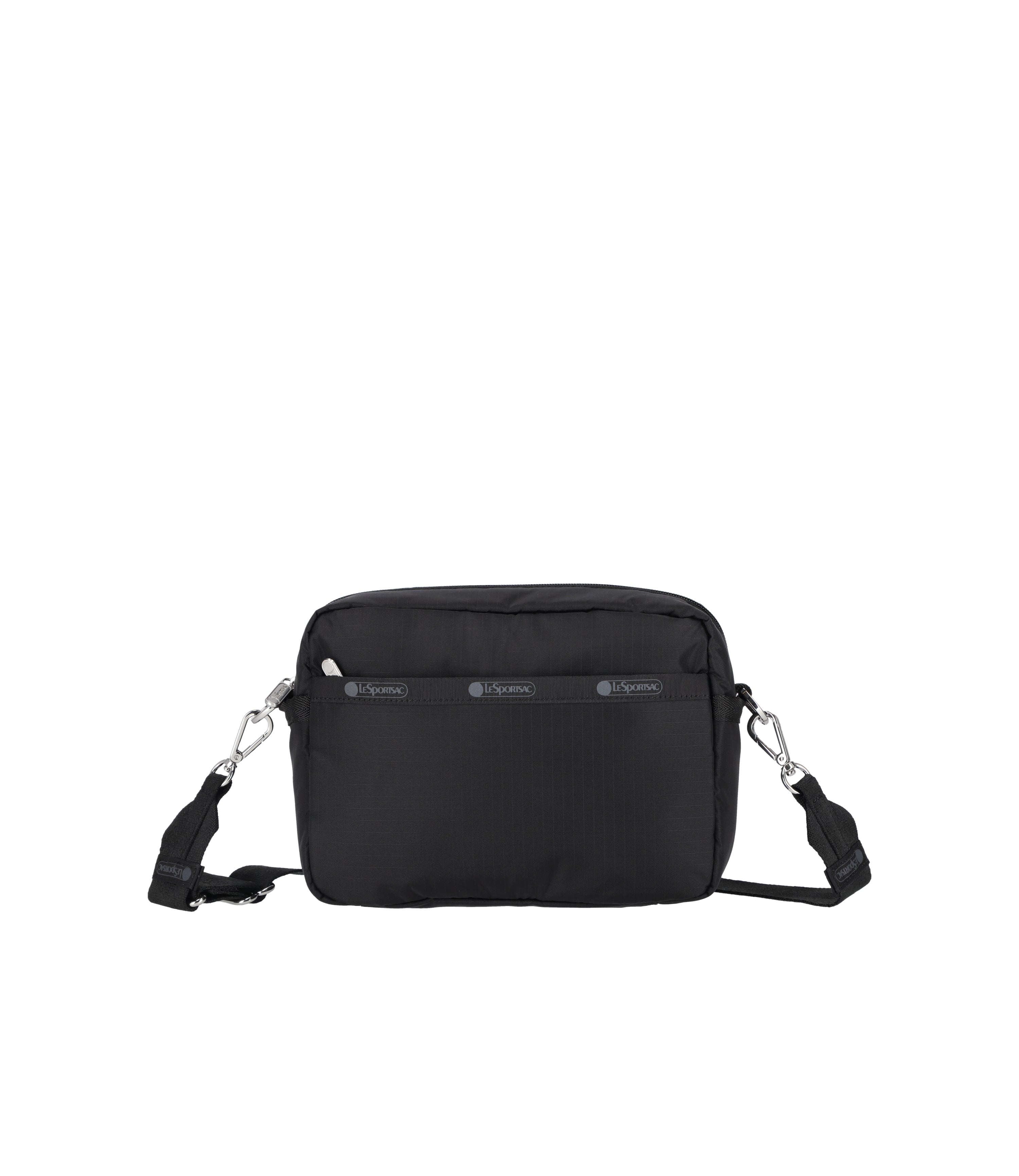 Solid Black Deluxe Crossbody Bag | LeSportsac
