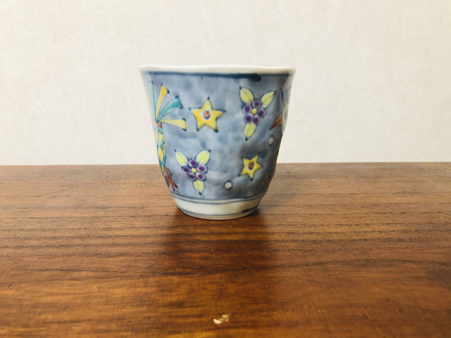 備前焼 ぐい呑み 2客 共箱付き 林正太郎作 陶歴有 備前焼 ぐい呑み 2客