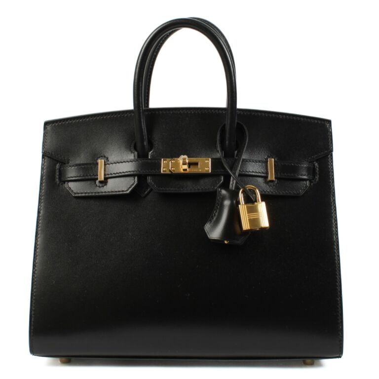 Hermès Birkin 25 Black Box GHW ○ Labellov ○ Buy and Sell