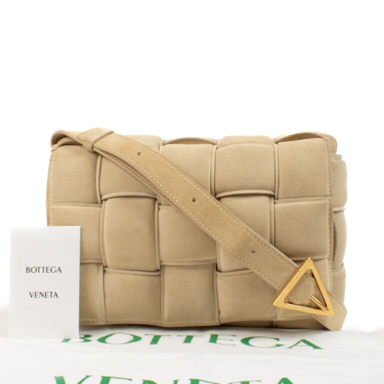 Bottega Veneta Porridge Suede Padded Cassette Bag ○ Labellov