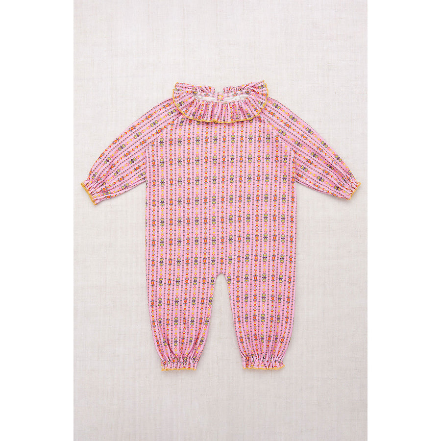 Misha and Puff Pink Lilac Bohemia Pierrot Onesie – Ladida