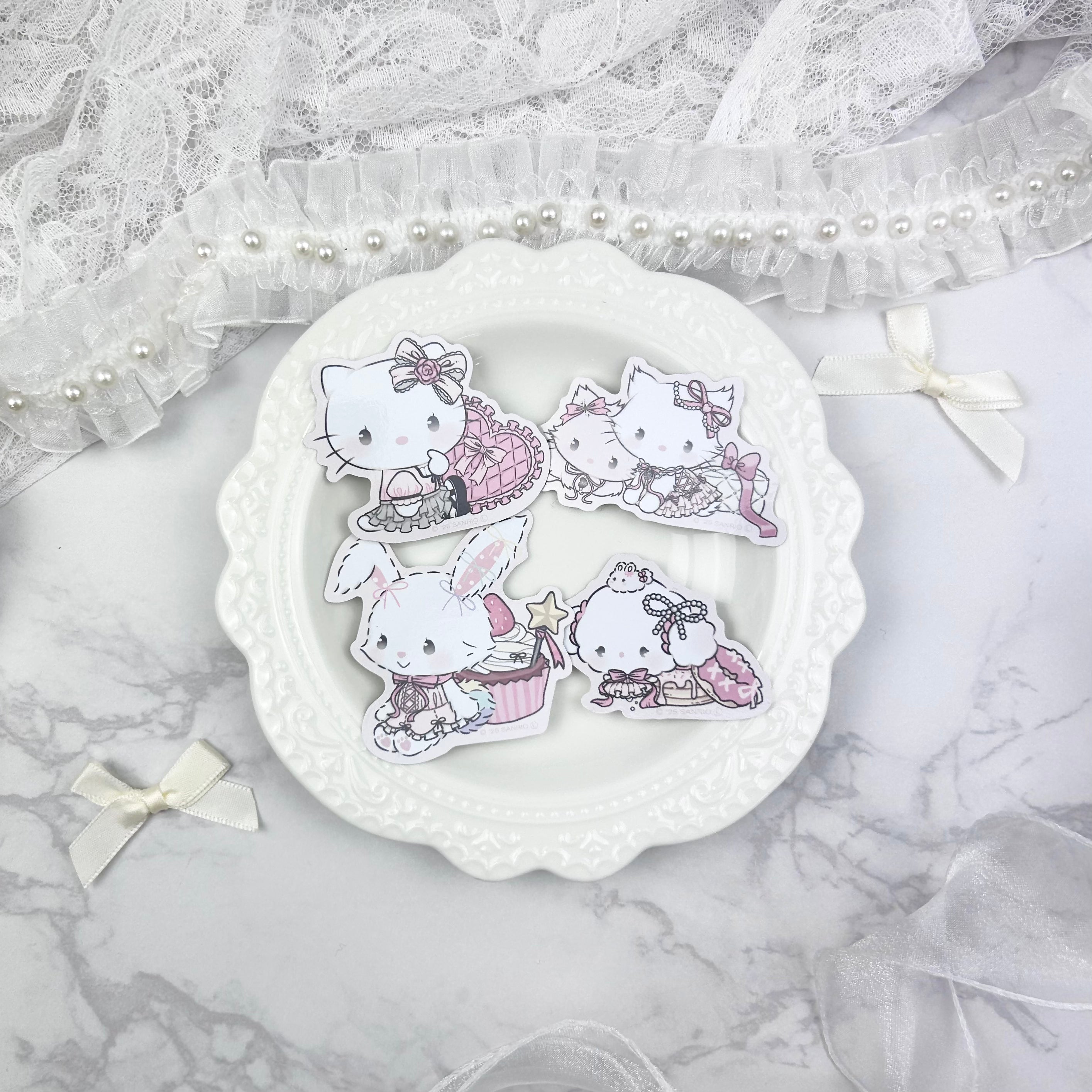 LAFARYオリジナル》バレリーナティーパーティー♡ステッカー ハロー