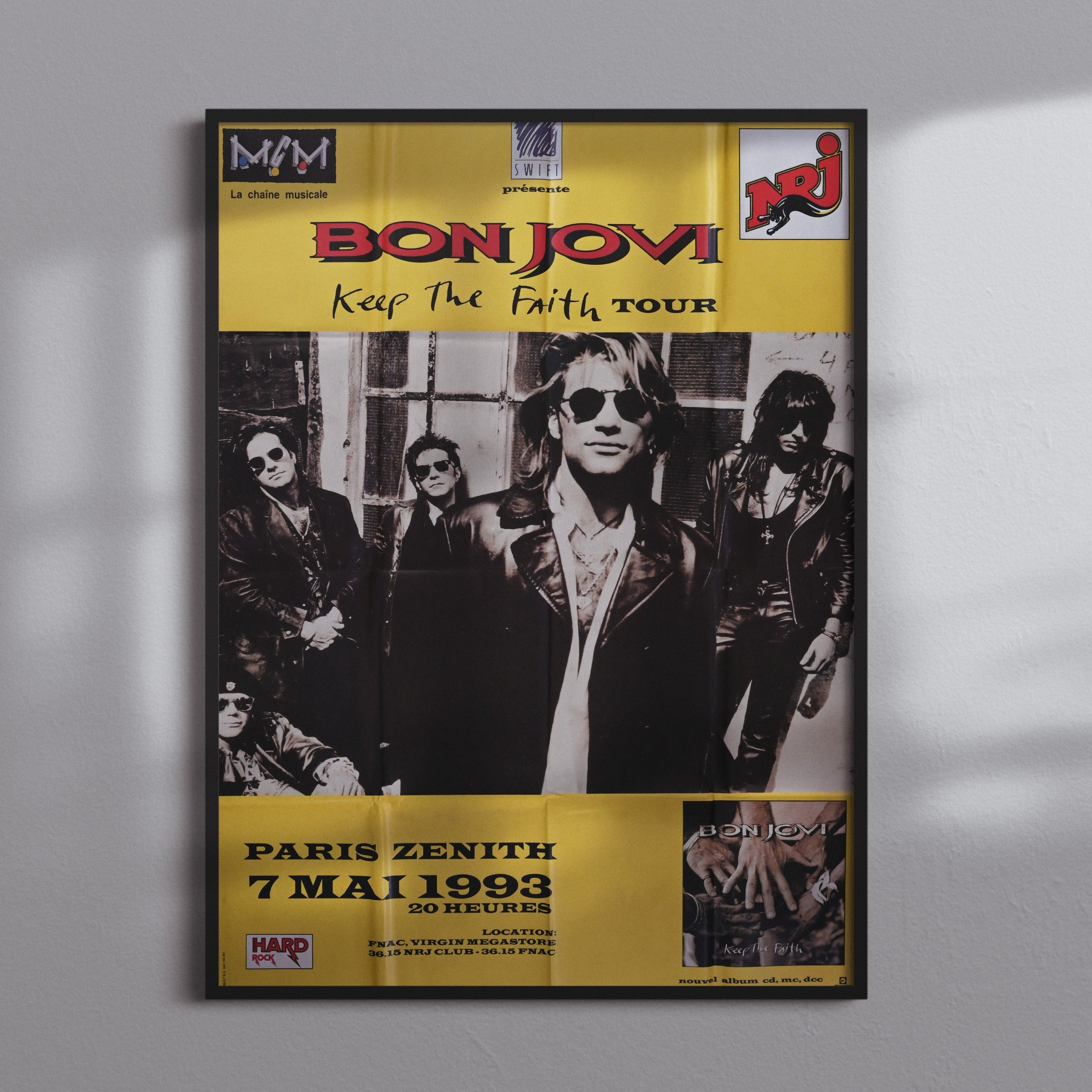 Vintage Poster/Bon Jovi 