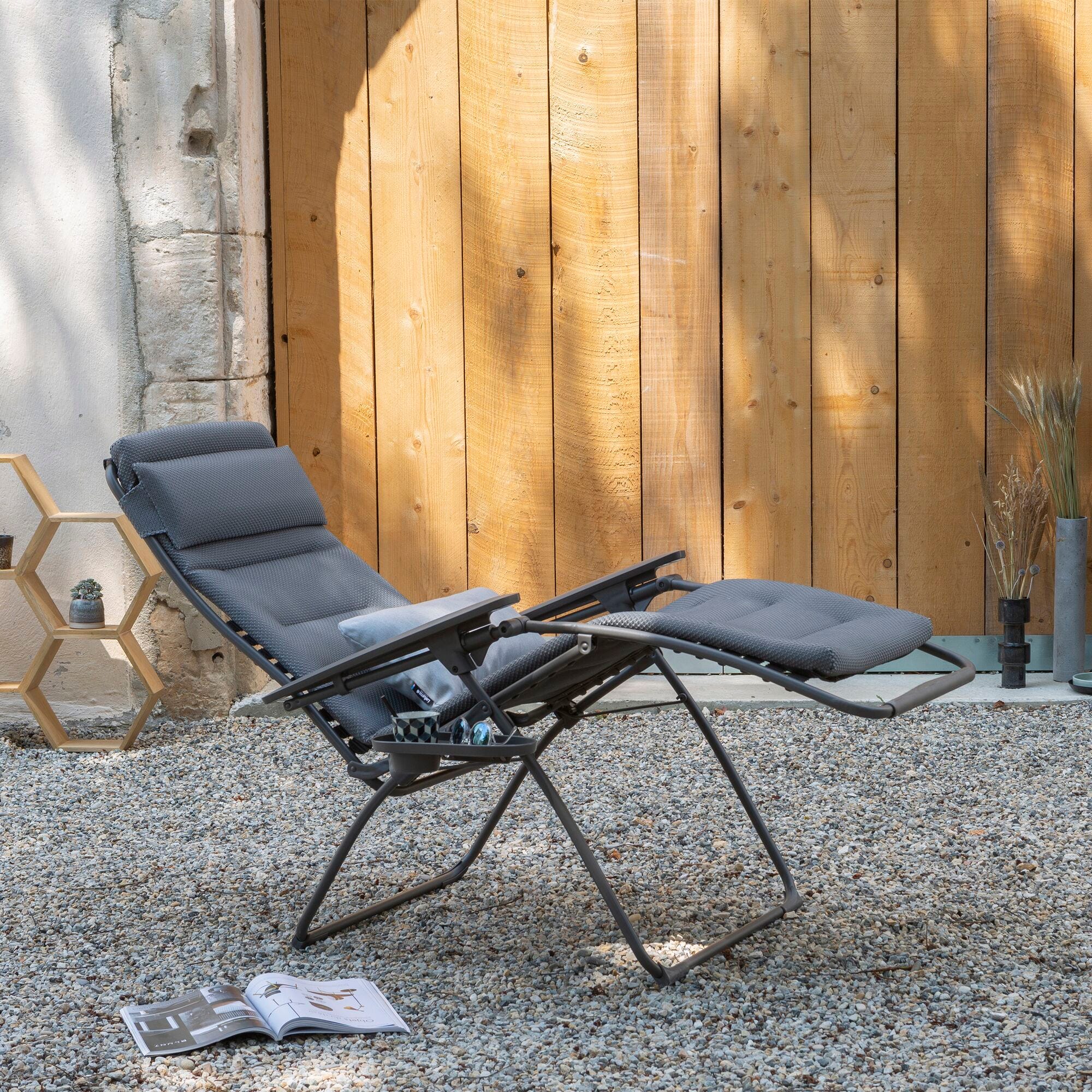 ゼログラビティーのリクライニングチェア Futura BeComfort® 灰色